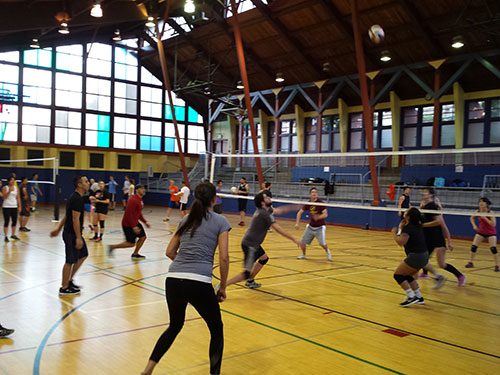 More Volleyball action at Upper Noe